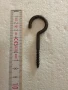 Кука с винт за дърво 30x80 мм – бронзирана, състарен ефект – 0,50 лв, снимка 2