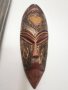 Африканска  маска Ашанти от Гана, снимка 1 - Антикварни и старинни предмети - 37296372