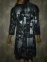 Wearhouse XL-Официална  еластична туника/рокля/ в черно с абстрактни сребристи фигури , снимка 4