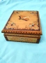 Пирографирана табакера , снимка 1