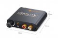 Висококачествен цифрово - аналогов аудио DAC с оптичен вход + Гаранция, снимка 10
