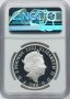 2022 George I 1oz (31.1г) £2 Сребърна Монета - NGC PF70 - Ограничено Издание 1250 - Great Britain, снимка 2