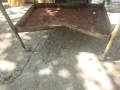 Стара метална маса за реставрация , снимка 5