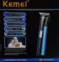 Професионална Машинка за Подстригване Тример за Брада Kemei KM-724, снимка 9