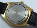 Съветски CORNAVIN/РАКЕТА Позлатен Мъжки ръчен часовник, работещ. Ден/Дата, снимка 15