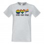 Мъжка тениска Peace Love Pride 2 Прайд,Празник.Повод,Изненада, снимка 4