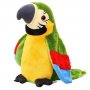 Детски плюшен говорещ папагал, снимка 2
