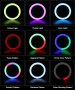 Мултицветна RGB LED Ринг Лампа 33см (12”,RGB 15 Цвята) + ПОДАРЪК Дистанционно, снимка 7