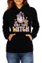 Дамски Суитчър/Суитшърт 100 percent that witch,Halloween,Хелоуин,Празник,Забавление,Изненада,, снимка 1 - Суичъри - 38168205