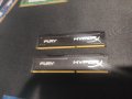 Kingston HIPER X FURY DDR3  2X4GB  1600 MHZ, снимка 1 - RAM памет - 43892636