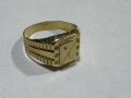Мъжки златен пръстен 14К, снимка 2