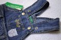 НОВ бебешки гащеризон "United colours of Benetton" 68 см , снимка 4