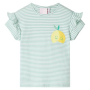 Детска тениска, мента, 92（SKU:11484, снимка 1 - Детски тениски и потници - 44852451
