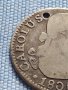 Сребърна монета 2 реала 1808г. Карлос четвърти Севиля Испания 26754, снимка 3