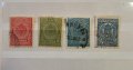 България Таксови марки за доплащане 1901 година 3 броя +1, снимка 1 - Филателия - 43551315