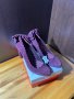 Naf Naf нови дамски велурени обувки с кутия, снимка 1 - Дамски елегантни обувки - 39439210