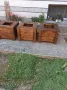 Саксии от дърво, кашпи., снимка 5