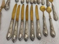 Сребърни стари прибори Солинген комплект , снимка 2