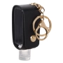 Ключодържател за дезинфектант с кожен калъф, черен 30 мл_1204436, снимка 1
