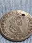 Сребърна монета 6 кройцера 1671г. Леополд първи Кремниц Унгария 13689, снимка 4