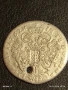 Сребърна монета 7 кройцера 1762г. Франц първи Австрия за КОЛЕКЦИЯ 52620, снимка 5