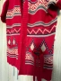 🎅 Дамска плетена жилетка с коледни национални елементи, снимка 6