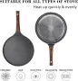 Тиган за палачинки и омлет SENSARTE Non Stick Crepe Pan, снимка 7