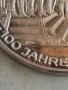 Сребърен медал по случай 100 годишнината от създаването на Германската империя , снимка 3
