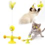 Забавна и възпитателна въртяща се играчка за котки, снимка 1