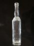 Старо стъклено шише с арабски надписи, снимка 1
