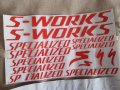 Маркови цветни и светлоотразителни стикери Specialized , S-Works ,Shimano за велосипед колело, снимка 4