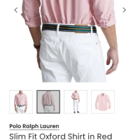 POLO Ralph Lauren Stretch Oxford Slim Fit  Cotton Mens Size L НОВО! 2бр. ОРИГИНАЛ! Мъжка Риза!, снимка 9 - Ризи - 44897707