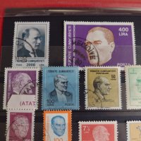 Пощенски марки серия Известни личности ПРЕЗИДЕНТИ Ататюрк поща Турция за колекция - 20883, снимка 2 - Филателия - 36681798