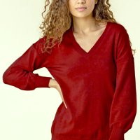 Стилен дамски пуловер Roman Originals, снимка 1 - Блузи с дълъг ръкав и пуловери - 43892763