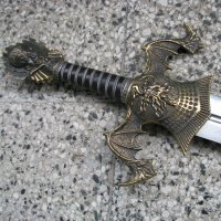 Рицарски меч кама, снимка 6 - Антикварни и старинни предмети - 28426851