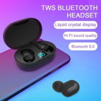 Е6S TWS безжични слушалки MiPods, Bluetooth 5.0, BLACK, Mini Charging Case, HI-Fi, снимка 3 - Слушалки, hands-free - 42930215