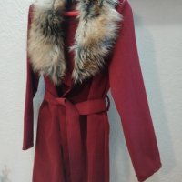 Дамско палто с косъм , снимка 5 - Палта, манта - 43974650