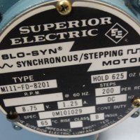 Стъпков мотор SLO-SYN, снимка 4 - Електродвигатели - 27661025