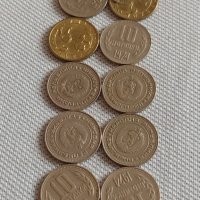 Лот монети 10 броя 10 стотинки различни години от соца за КОЛЕКЦИЯ ДЕКОРАЦИЯ 41930, снимка 1 - Нумизматика и бонистика - 43906223