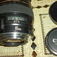 Обектив Canon EF 85mm f/1.8 USM, снимка 3 - Обективи и филтри - 43001931