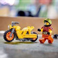 ЛЕГО Сити - Каскадьорски мотоциклет за разрушаване 60297, снимка 4 - Конструктори - 35066591