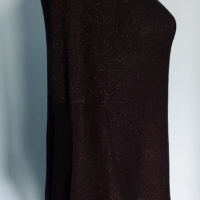 Луксозна блуза тип туника с черно ламе "Melanie lyne"® , снимка 3 - Туники - 36537131