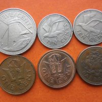 Лот монети Барбадос, снимка 1 - Нумизматика и бонистика - 40614394
