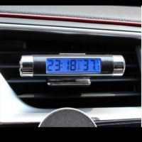 Дигитален LSD термометър часовник за автомобил кола, снимка 4 - Аксесоари и консумативи - 26490269