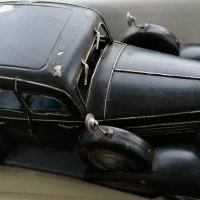 Винтидж класик количка метална mercedes , снимка 10 - Автомобили и джипове - 40513533