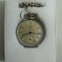 № 7272 стар джобен часовник SATURN  UMF RUHLA , снимка 1 - Антикварни и старинни предмети - 43122157