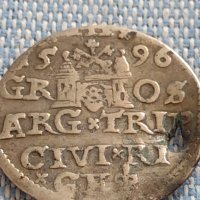 Сребърна монета 3 Гроша 1596г. Сигизмунд трети Рига 13697, снимка 10 - Нумизматика и бонистика - 42930117