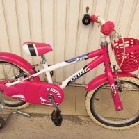 Детско колело Драг Ръж 16" с кошница и помощни колела , снимка 1 - Детски велосипеди, триколки и коли - 43759767