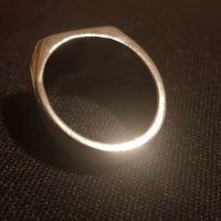 Мъжки елегантен стоманен пръстен бижу , снимка 7 - Пръстени - 35533240