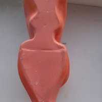 Жена-касичка, фигура, статуетка, гола, керамика, не е нова, снимка 4 - Статуетки - 31678398